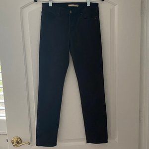 Levi's "712 Slim" Black Jeans (Size W 28/L 30)